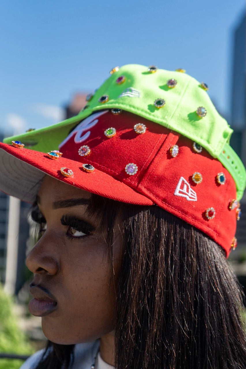 Be Brave Rhinestone Hat