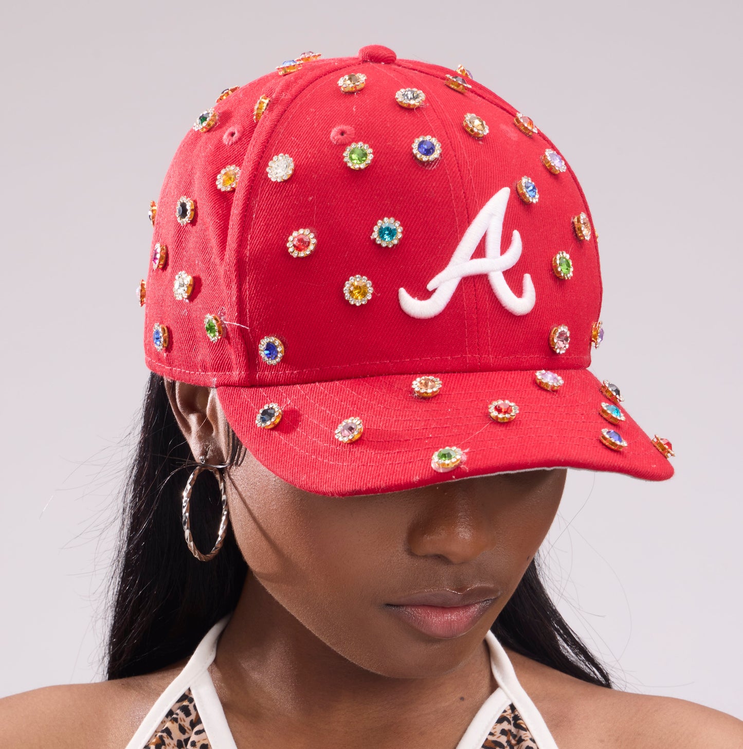 Be Brave Rhinestone Hat